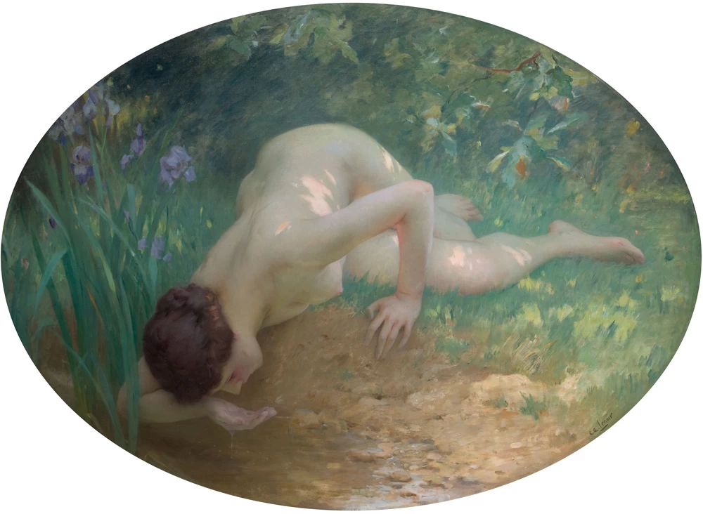La bagnante